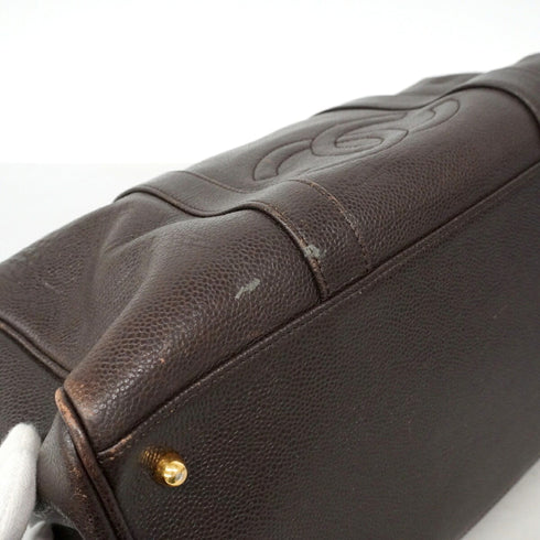 Vintage Timeless Boston Bag Caviar Medium