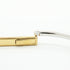 Rock Narrow Bracelet 18K White Gold and 18K Yellow Gold