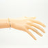 Rock Narrow Bracelet 18K White Gold and 18K Yellow Gold