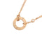 Pendant Necklace 18K Rose Gold with Diamond