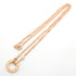 Pendant Necklace 18K Rose Gold with Diamond