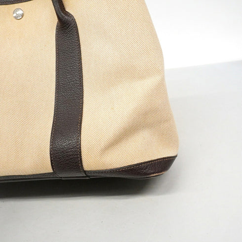 Garden Party Tote Toile and Leather 36