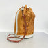 Soie Cool Handbag Printed Silk and Calfskin Medium