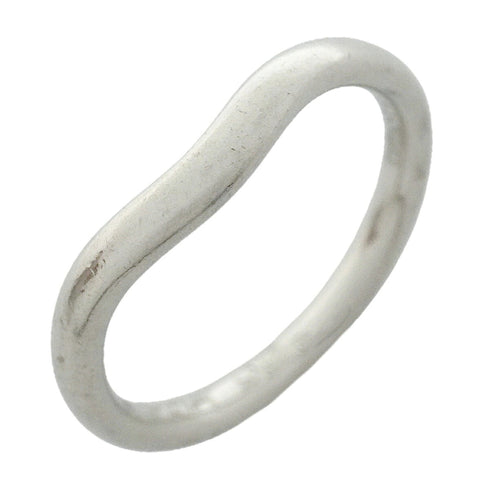 Curved Band Ring Platinum