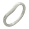 Curved Band Ring Platinum