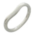 Curved Band Ring Platinum