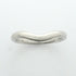 Curved Band Ring Platinum