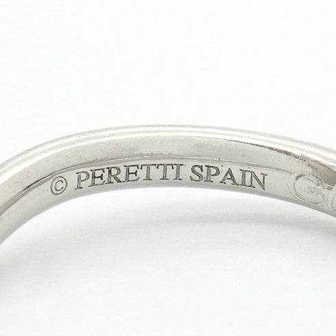 Curved Band Ring Platinum