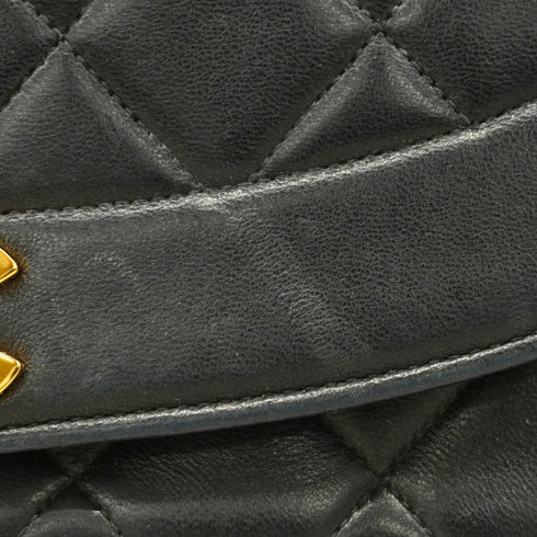 Vintage Diana Flap Bag Quilted Lambskin Medium
