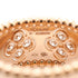 Perlee Clover Ring 18K Rose Gold with Diamond