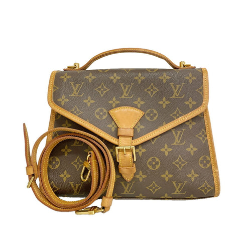 Beverly Briefcase Monogram Canvas PM