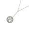 Pendant Necklace Platinum with Diamond