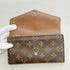Sarah Wallet NM Monogram Canvas