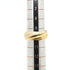 Vendome Louis Cartier Band Ring 18K Tricolor Gold
