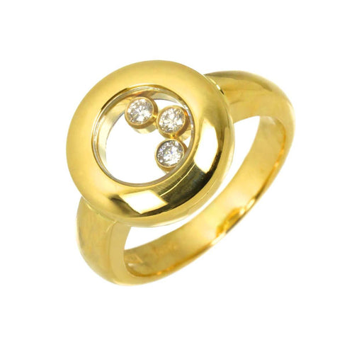 Happy Ring 18K Yellow Gold with Diamond