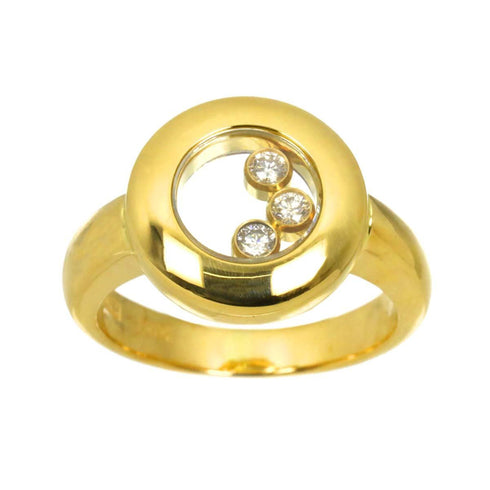 Happy Ring 18K Yellow Gold with Diamond