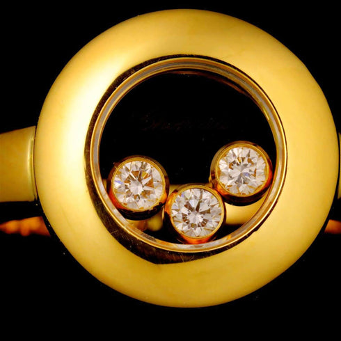 Happy Ring 18K Yellow Gold with Diamond