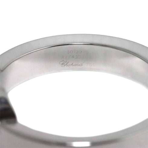 Happy Diamond Heart Ring 18K White Gold