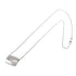 Pendant Necklace 18K White Gold 42cm With Diamond