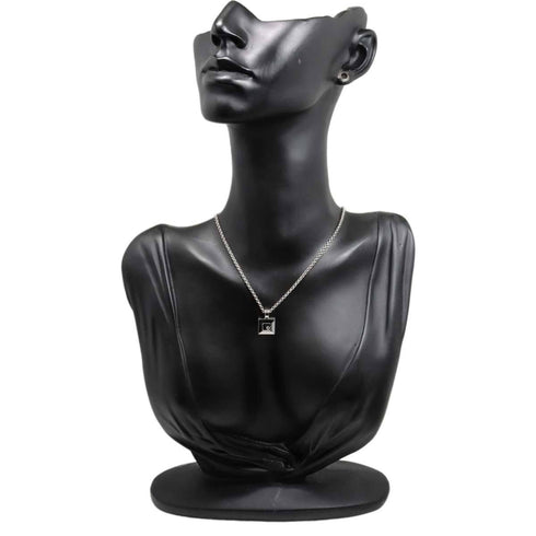 Pendant Necklace 18K White Gold