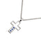Pendant Necklace 18K White Gold 42cm