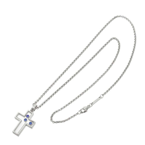 Pendant Necklace 18K White Gold 42cm