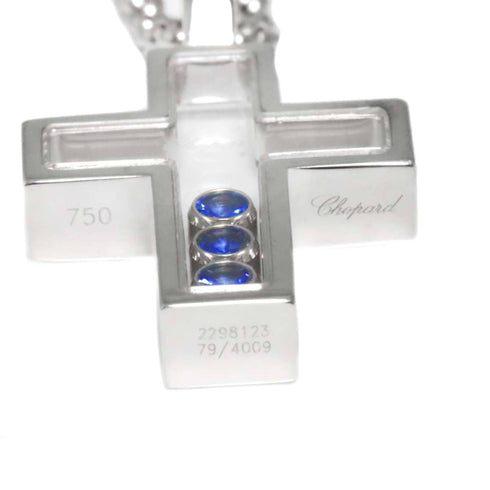 Pendant Necklace 18K White Gold 42cm