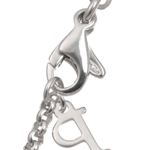 Pendant Necklace 18K White Gold and 18K Yellow Gold