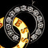 Pendant Necklace 18K White Gold and 18K Yellow Gold