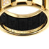 Class One Ring Rubber and 18K Yellow Gold Medium