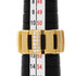 Class One Ring Rubber and 18K Yellow Gold Medium