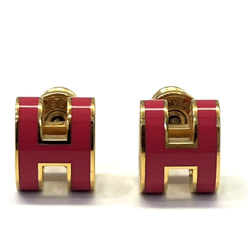 Earrings Lacquer and Metal