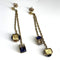 Earrings Gold-Tone Metal