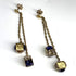 Earrings Gold-Tone Metal