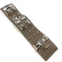 Medor Bracelet Swift Leather Cyan and Etoupe