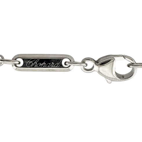 Pendant Necklace 18K White Gold and Diamond