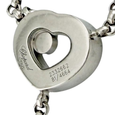 Pendant Necklace 18K White Gold With Diamond