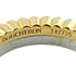 Earrings Hoop 18K White Gold and 18K Yellow Gold