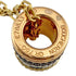 Pendant Necklace 18K Rose Gold and 18K Yellow Gold