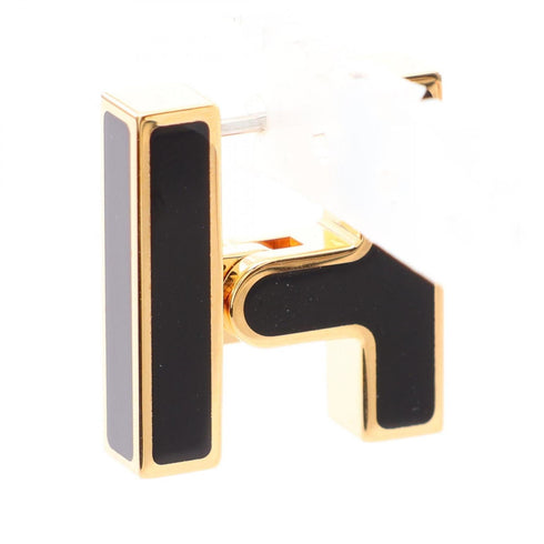 Single Earring Gold-Tone Metal