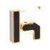 Single Earring Gold-Tone Metal