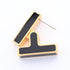 Single Earring Gold-Tone Metal