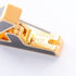Single Earring Gold-Tone Metal