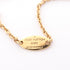 Essential V Pendant Necklace Gold