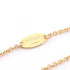 Essential V Pendant Necklace Gold