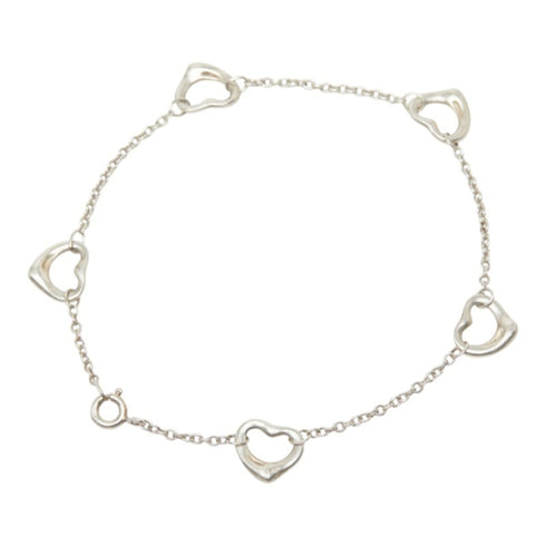 Open Heart Bracelet Sterling Silver