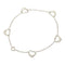 Open Heart Bracelet Sterling Silver
