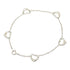 Open Heart Bracelet Sterling Silver