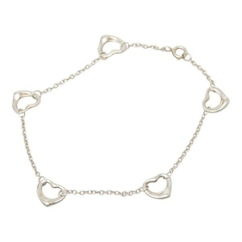 Open Heart Bracelet Sterling Silver