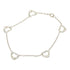 Open Heart Bracelet Sterling Silver